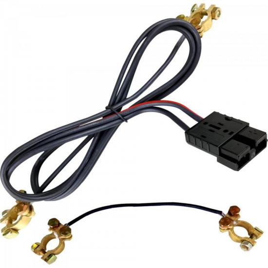 Cabo Para Conexão de Bateria 24V Preto TS SHARA Cabo Para Conexão de Bateria 24V Preto TS SHARA