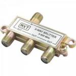Divisor Splitter Blindado 1x3 5-1000MHz Cromado MXT