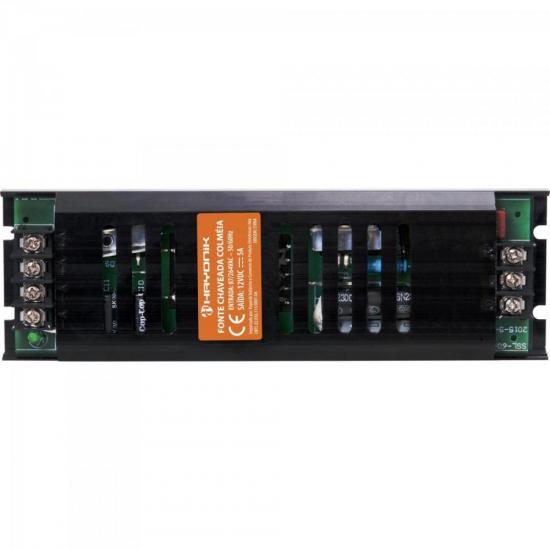 Fonte Colmeia 12VDC 5A 60W Bivolt Automatica FTC1205S HAYONIK Fonte Colmeia 12VDC 5A 60W Bivolt Automatica FTC1205S HAYONIK