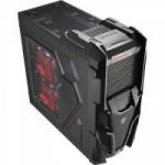 Gabinete Gamer Mid Tower MECHATRON WINDOW BLACK STEEL EDITION EN57028 Preto AEROCOOL