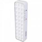 Iluminação de Emergência Bivolt LED 2200 Branca SEGURIMAX