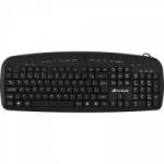 Teclado Multimídia USB MKL-101 Preto FORTREK