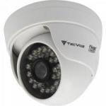 Câmera Dome IR 25m 2.8mm 1.0MP CDM-128P Branca TECVOZ