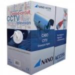 Cabo CFTV UTP 305m 04x24AWG Branco NANO ACCESS