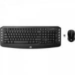 Kit Teclado + Mouse Wireless LV290 Preto HP