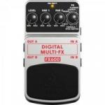 Pedal Digital Para Guitarra MULTI FX600 Preto/Cinza BEHRINGER