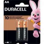 Pilha Alcalina AA MN1500 Duracell Caixa c/24 pilhas (cartela c/2)