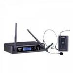 Microfone Auricular Headset Sem Fio KRU210H Preto KARSECT