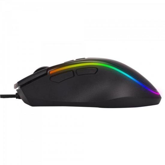 Mouse Gamer PRO M9 RGB Preto FORTREK 