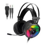 Headset Gamer RGB H1 PRO Cinza FORTREK