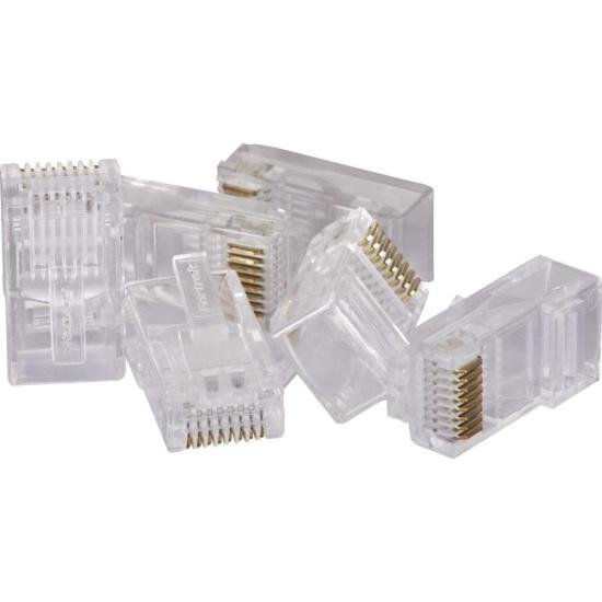 Conector Macho CAT6 RJ45 112 Fortrek FK 140E