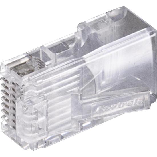 Conector Macho CAT6 RJ45 112 Fortrek FK 140E