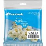 Tomada Keystone RJ45 Fêmea CAT5E KS101 FORTREK