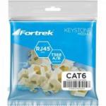 Tomada Keystone RJ45 Fêmea CAT6 KS112 FORTREK