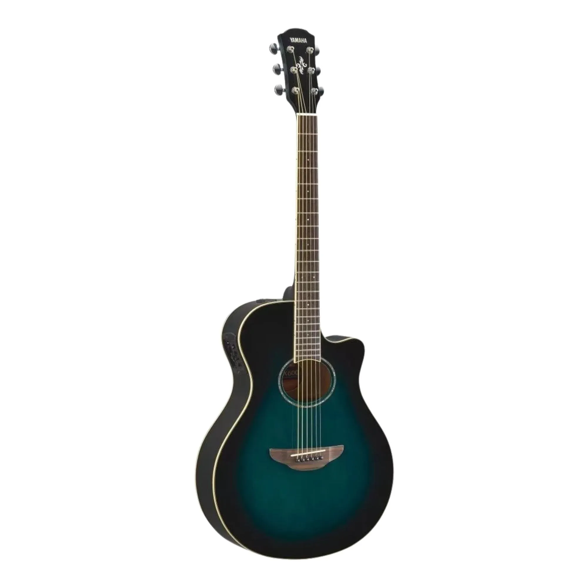 Violão Yamaha APX600 Eletroacústico Aço Oriental Blue Burst - Hayamax