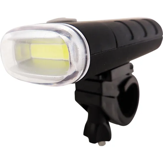 Lanterna Frontal LED Para Bike Preto Brasfort