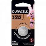 Pilha Botao 3V Litio CR2032 Duracell cartela c/1 pilha