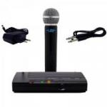 Microfone S/ Fio Fonte Bivolt LS901HT Preto LESON