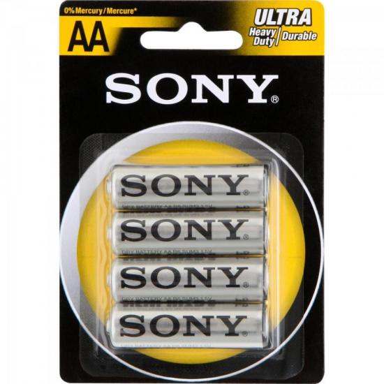 Pilha Zinco AASUM3-NUB4A Sony Caixa c/48 pilhas (cartela c/4) Pilha Zinco AASUM3-NUB4A Sony Caixa c/48 pilhas (cartela c/4)