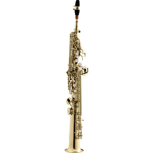 Saxofone HARMONICS Soprano Reto Bb HST410L Laqueado