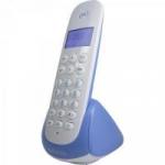 Telefone s/fio Digital c/ Ident de Chamadas MOTO700B Branco/Azul MOTOROLA