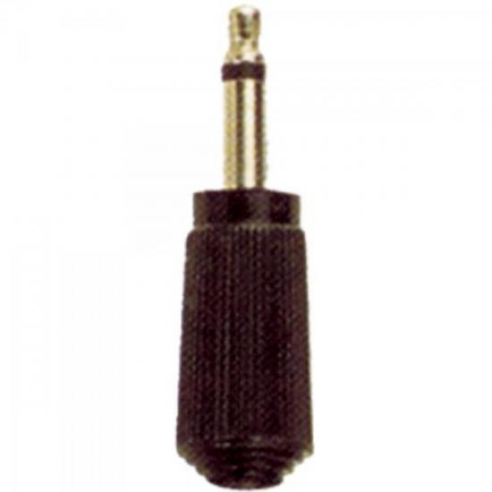 Plug P2 Mono 102 Preto EMETAL Plug P2 Mono 102 Preto EMETAL