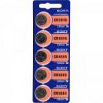 Pilha Lithium CR1616 B Sony cartela c/5 pilha