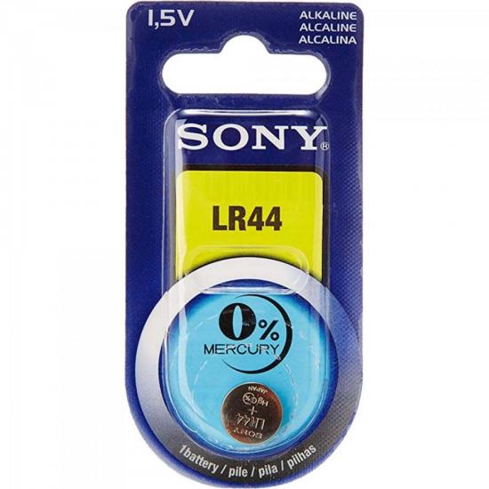 Pilha Alcalina LR44 Sony cartela c/1 pilha Pilha Alcalina LR44 Sony cartela c/1 pilha