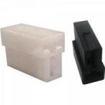 Conector Macho RAINHA DAS SETE 2Vias 6.3mm C/Guia