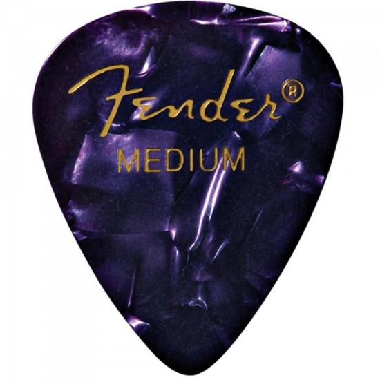 Palheta Celulóide 351 Medium Purple Moto FENDER Palheta Celulóide 351 Medium Purple Moto FENDER