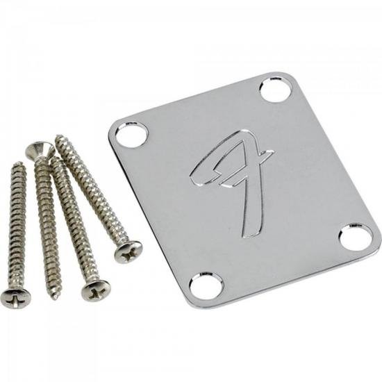 Placa Traseira Guit Logo F CRM FENDER Placa Traseira Guit Logo F CRM FENDER