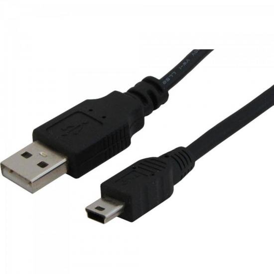 Cabo USB/MINI USB 5 Pinos 1.8M C3Tech PC-USB1803