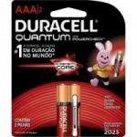 Pilha Quantum AAA Duracell Caixa c/36 pilhas (cartela c/2)