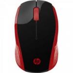 Mouse sem Fio 1000 DPI X200 Vermelho OMAN HP