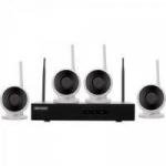 KIT HIK NK4W0 1TB 4 CAM BULLET WIFI