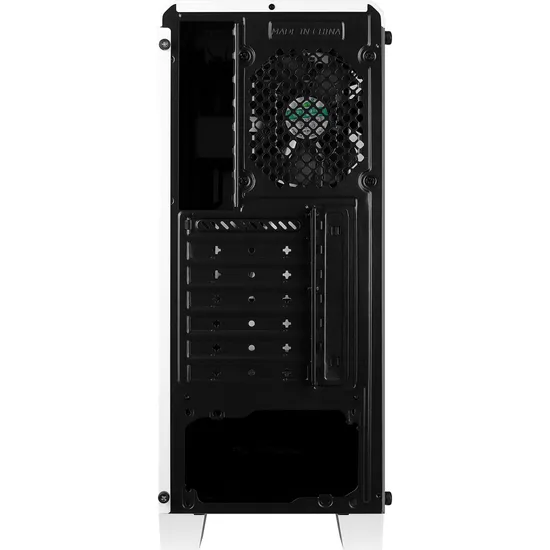 Gabinete Gamer Aerocool Cylon Branco RGB Lateral Acrílico