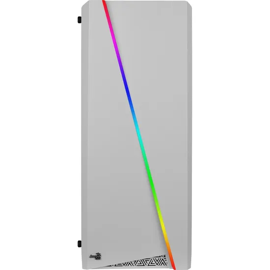 Gabinete Gamer Aerocool Cylon Branco RGB Lateral Acrílico