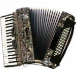 Acordeon 80 Baixos BAC80-7PBK Preto Perolado BENSON