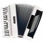 Acordeon 80 Baixos BAC80-7PWH Branco Perolado BENSON
