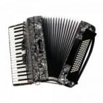 Acordeon 120 Baixos BAC120-7PBK Preto BENSON