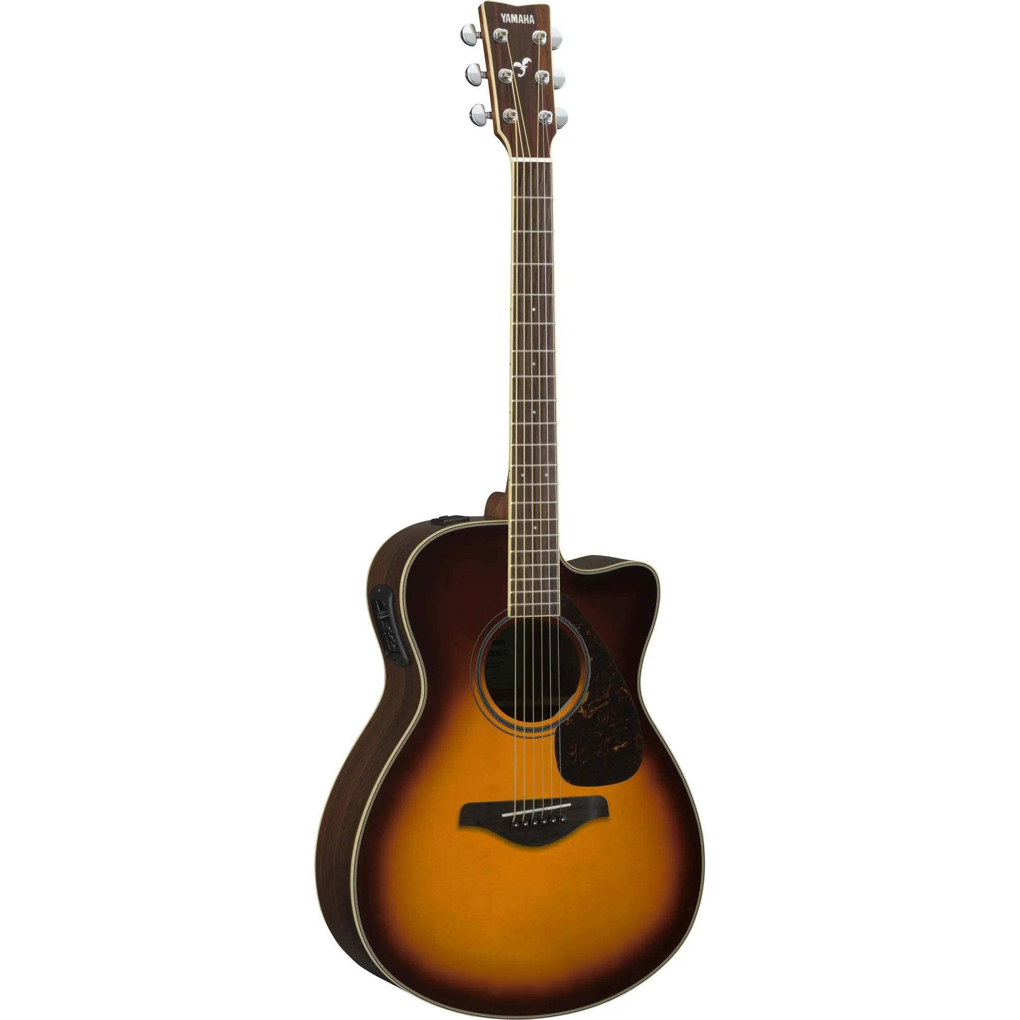Violão Yamaha FSX830C Eletroacústico Aço Sunburst - Hayamax