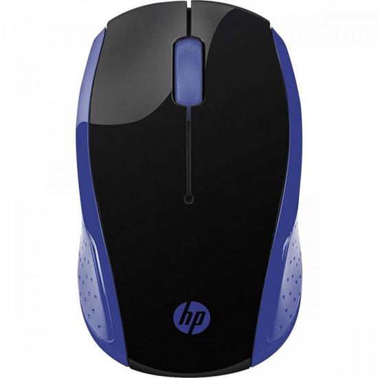 Mouse Sem Fio HP X200 1000 DPI Azul