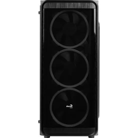 Gabinete Gamer Aerocool Window Preto RGB Lateral Acrílico