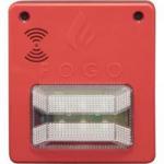 Sinalizador Audiovisual com Sirene 12V/24V SEGURIMAX