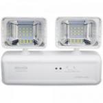 Iluminação Emergência 2 Faróis LED 400 Lúmens SEGURIMAX