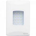 Iluminação de emergência autônoma de embutir LED 100 Lúmens SEGURIMAX