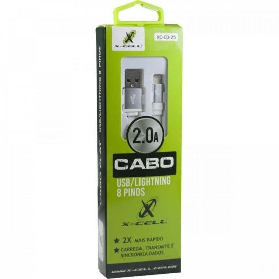 Cabo Turbo USB 1m 2.0A Lightning X-Cell Flex