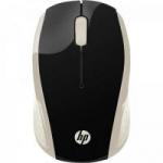 Mouse sem Fio 1000 DPI X200 Dourado OMAN HP