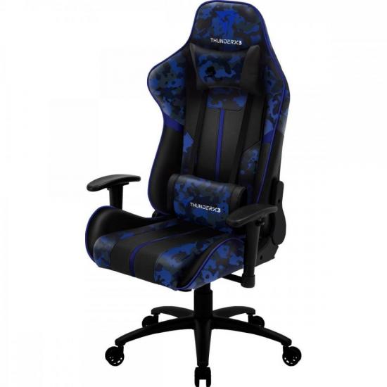 Cadeira Gamer ThunderX3 BC3 Camo Admiral Azul