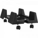 Suporte para CPU Plástico com Rodízios Preto KEEPER